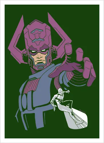 World Eater Cosmic Overlord Minimalist Comic Graphic