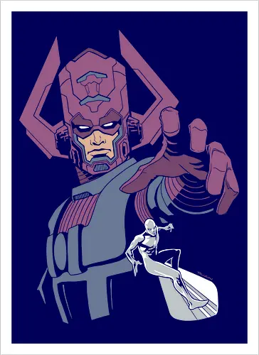 World Eater Cosmic Overlord Minimalist Comic Graphic