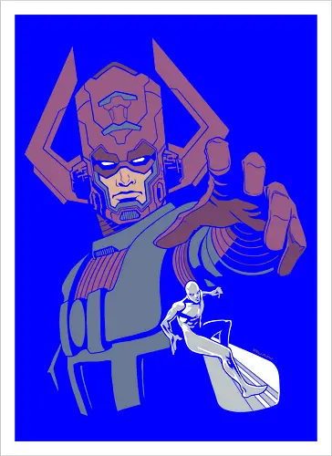 World Eater Cosmic Overlord Minimalist Comic Graphic