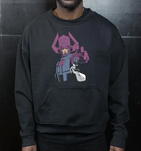 World Eater Cosmic Overlord Minimalist Comic Graphic