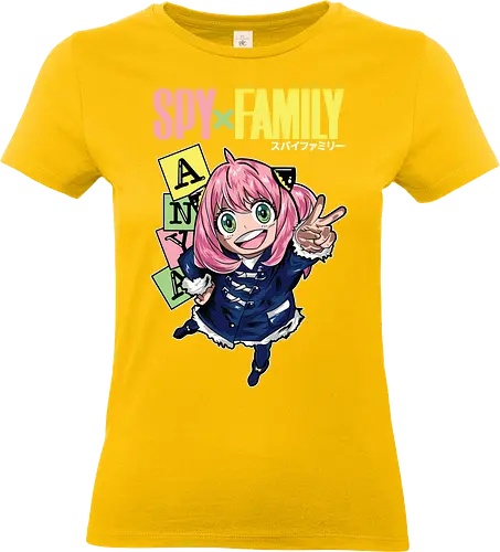 Anya Spy - spy x family, anya forger, anime girl, kawaii anime, telepath girl, cute anime, comedy anime, manga anime, anime art - Standard T-Shirt (Women)