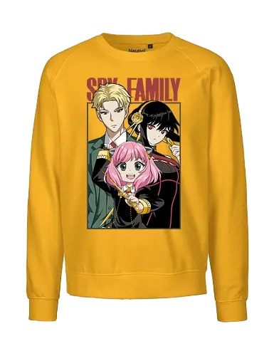 Spy x Family - forger family, action comedy anime, spy anime, manga anime, japanese anime, anime art, otaku style, spy x family, anime series - Fairtrade Sweatshirt