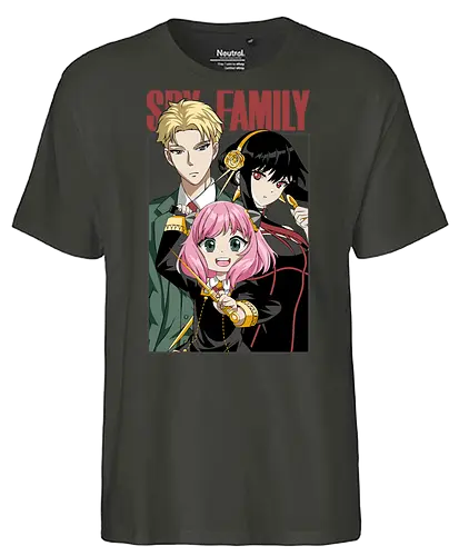 Spy x Family - forger family, action comedy anime, spy anime, manga anime, japanese anime, anime art, otaku style, spy x family, anime series - Fairtrade T-Shirt