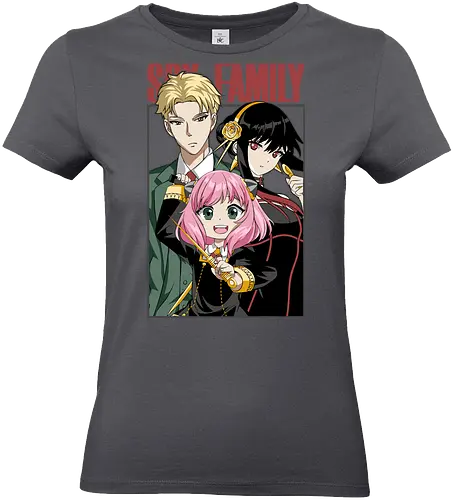 Spy x Family - forger family, action comedy anime, spy anime, manga anime, japanese anime, anime art, otaku style, spy x family, anime series - Standard T-Shirt (Women)