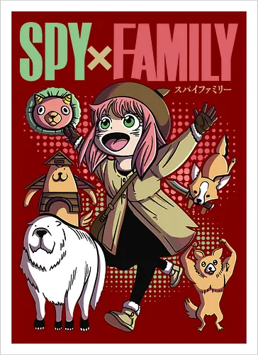 Spy x Family Anya & pets