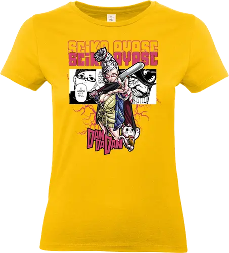 Seiko Ayase - dandadan, seiko ayase, spirit medium, supernatural anime, anime woman, manga anime, japanese anime, anime art, occult anime - Standard T-Shirt (Women)
