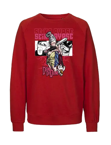 Seiko Ayase - dandadan, seiko ayase, spirit medium, supernatural anime, anime woman, manga anime, japanese anime, anime art, occult anime - Fairtrade Sweatshirt