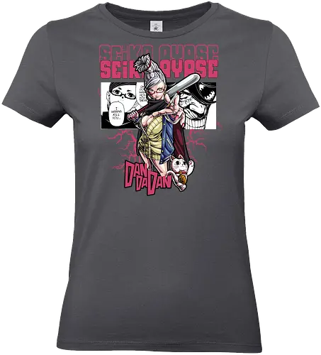 Seiko Ayase - dandadan, seiko ayase, spirit medium, supernatural anime, anime woman, manga anime, japanese anime, anime art, occult anime - Standard T-Shirt (Women)