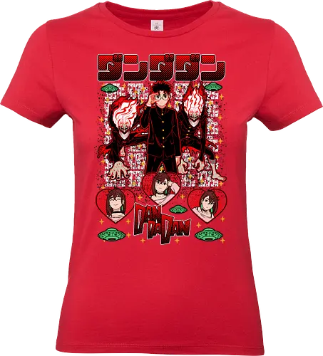 Dandadan Anime - dandadan, supernatural anime, sci fi anime, yokai story, manga series, action comedy anime, japanese anime, anime art, otaku style - Standard T-Shirt (Women)