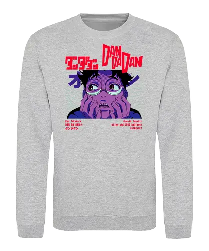Ken Takakura (Okarun) - dandadan, ken takakura, okarun, anime boy, supernatural powers, manga anime, japanese anime, anime art, sci fi anime - Sweatshirt