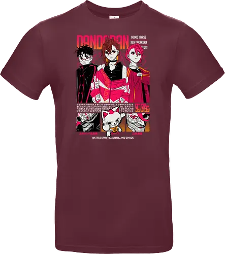 Dandadan - dandadan, paranormal anime, alien invasion, yokai battle, sci fi horror, action comedy manga, supernatural duo, japanese manga series, anime illustration - Standard T-Shirt