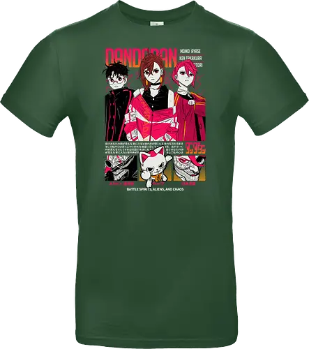 Dandadan - dandadan, paranormal anime, alien invasion, yokai battle, sci fi horror, action comedy manga, supernatural duo, japanese manga series, anime illustration - Standard T-Shirt