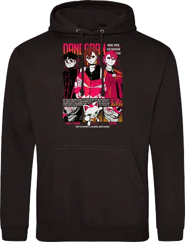 Dandadan - dandadan, paranormal anime, alien invasion, yokai battle, sci fi horror, action comedy manga, supernatural duo, japanese manga series, anime illustration - Standard Hoodie