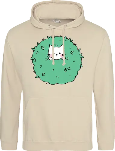 Gatito Lindo en un Arbusto