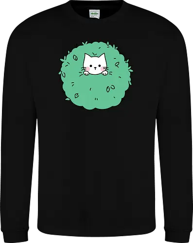 Gatito Lindo en un Arbusto