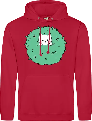 Gatito Lindo en un Arbusto