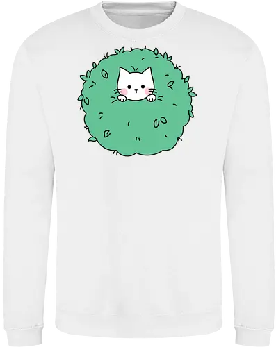 Gatito Lindo en un Arbusto