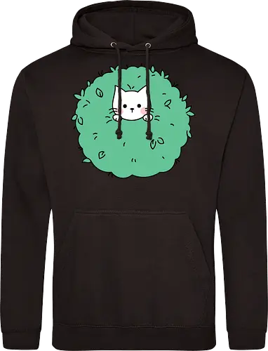 Gatito Lindo en un Arbusto