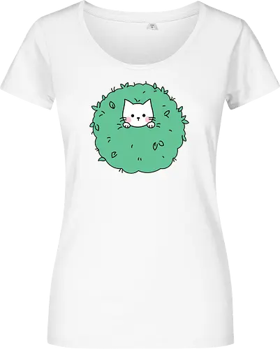 Gatito Lindo en un Arbusto