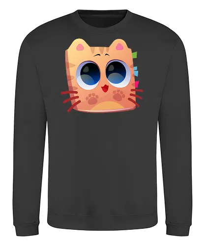 Libro de Gatos - Gato, Animal, Luz, Estudio, Adorable, Libro, Gato Lindo, Gatos Lindos, Cálido, Leer, Acogedor, Confort, Historia, Interesante - Sweatshirt