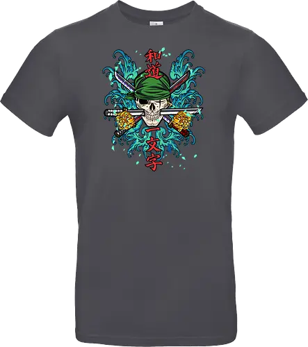 roronoa zoro skull tattoo