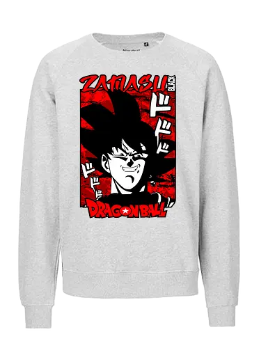 zamasu the black  - goku, blackgoku, supersaiyan, villain, zamasu, anime, manga - Fairtrade Sweatshirt