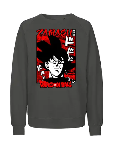 zamasu the black  - goku, blackgoku, supersaiyan, villain, zamasu, anime, manga - Fairtrade Sweatshirt