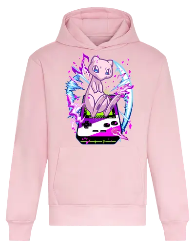 lucky gacha mew  - anime, manga, Pocket, mew, legend, cute, funny, videogame, game, retro, vintage, monster - Heavyweight Hoodie