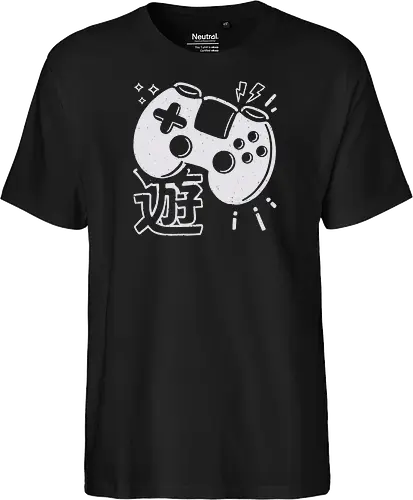 90s Gaming Controller Monochrome