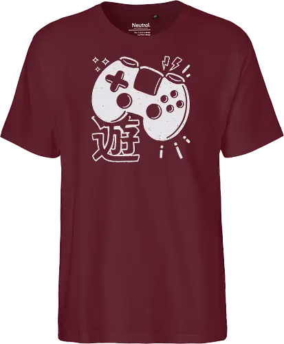 90s Gaming Controller Monochrome