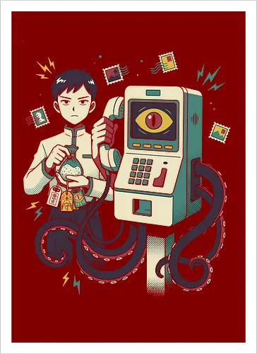 "Spectral Connection" Retro Japanese Surreal Anime