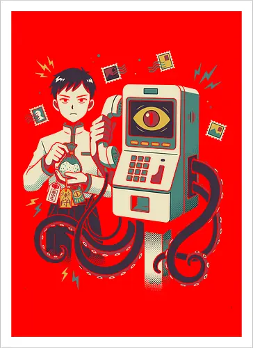 "Spectral Connection" Retro Japanese Surreal Anime