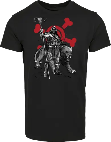 Evil lord of destruction and panther sumi e