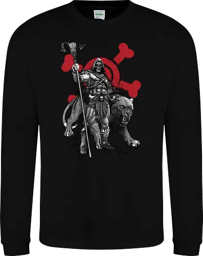 Evil lord of destruction and panther sumi e