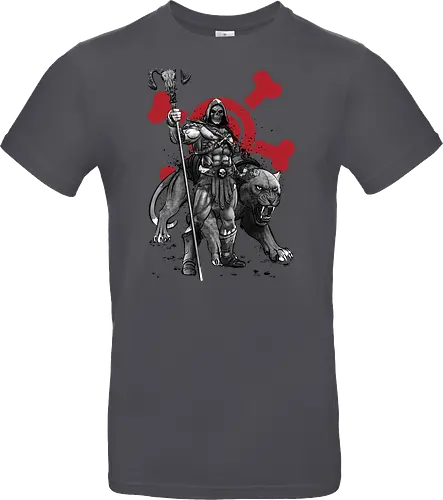 Evil lord of destruction and panther sumi e