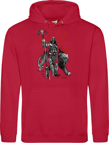 Evil lord of destruction and panther sumi e