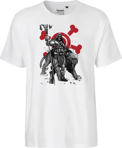 Evil lord of destruction and panther sumi e