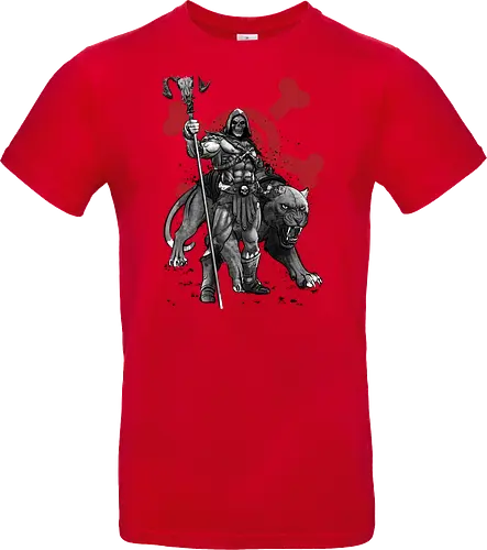 Evil lord of destruction and panther sumi e