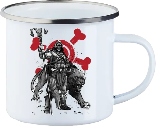 Evil lord of destruction and panther sumi e