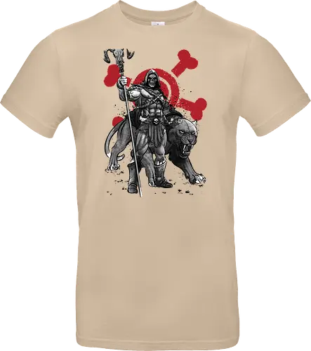 Evil lord of destruction and panther sumi e