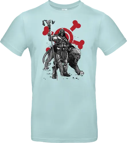 Evil lord of destruction and panther sumi e