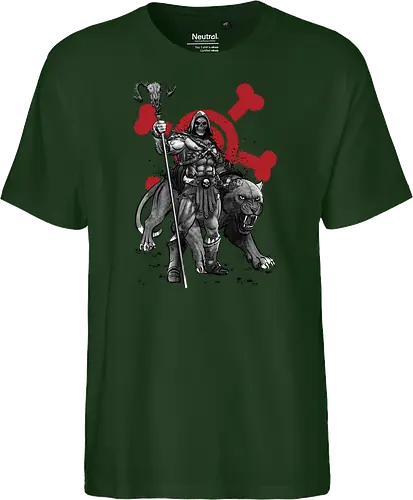 Evil lord of destruction and panther sumi e