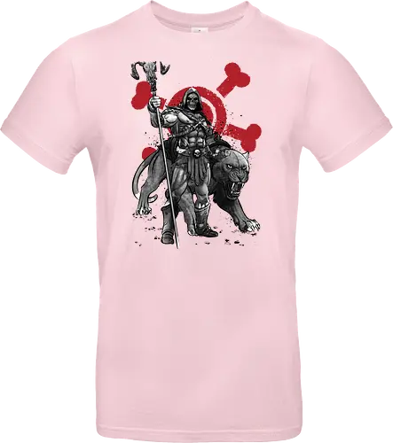 Evil lord of destruction and panther sumi e