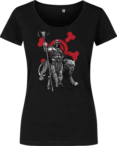 Evil lord of destruction and panther sumi e