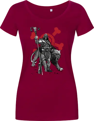 Evil lord of destruction and panther sumi e