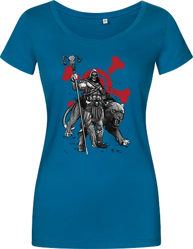 Evil lord of destruction and panther sumi e