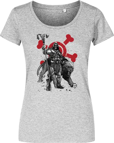 Evil lord of destruction and panther sumi e