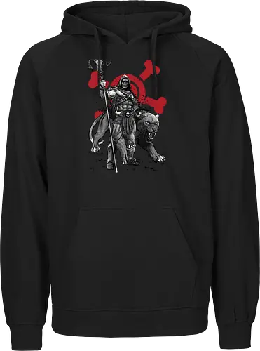 Evil lord of destruction and panther sumi e