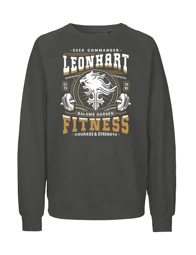 Squall Seed Fitness Emblem - Rinoa, Cactus, final 8, Cloud, jrpg, fitness, gym, irvine kinneas, Zell, seed, video game, gaming, gamer, Squall - Fairtrade Sweatshirt