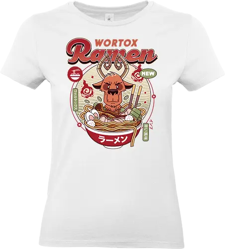Wortox Vintage Ramen - survive, survival, wortox, ramen, dont starve, dont starve together, beefalo wool, wilson, chester, wendy, indie game, gamer, gaming, video games, abigail - Standard T-Shirt (Women)